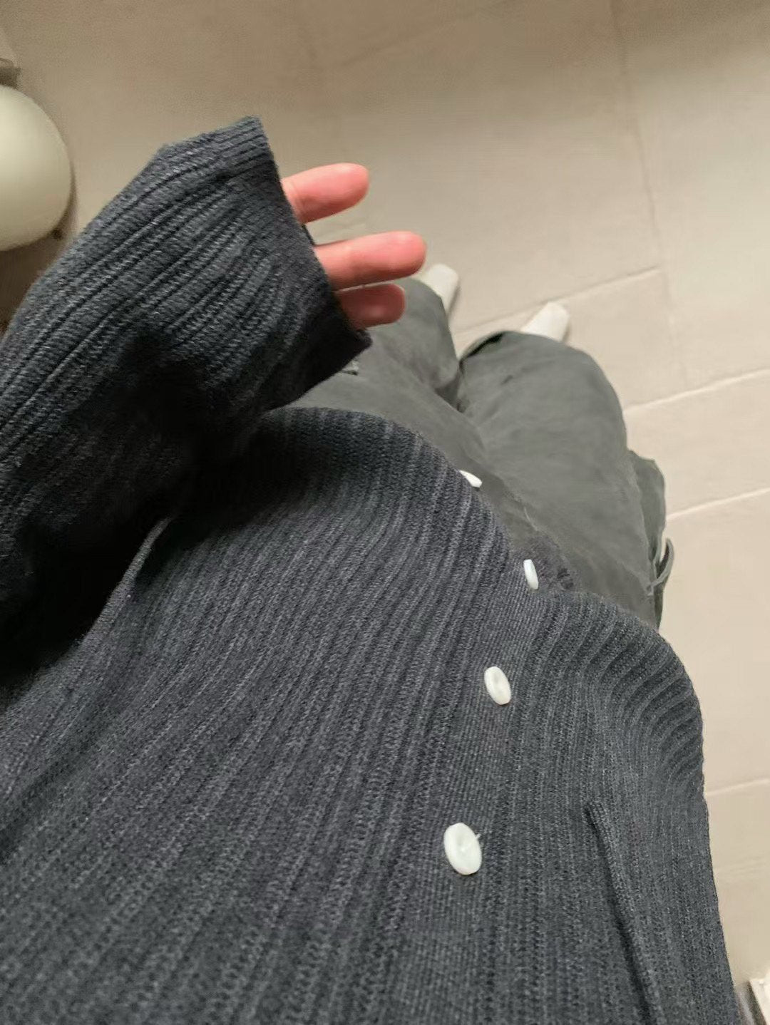 Egg Hoodie Cardigan
