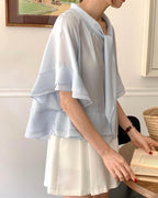 Pure Tie Blouse