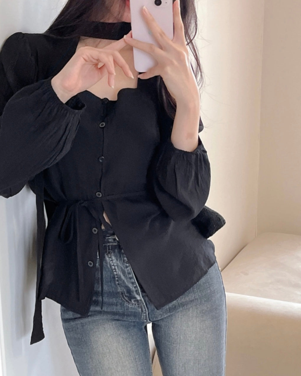 Linda Tie Blouse