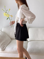 Chiffon Ribbon Blouse