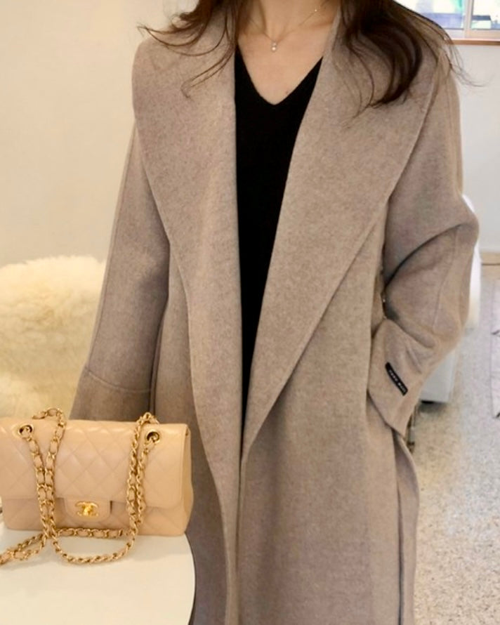 Briana Handmade 90% Wool Coat