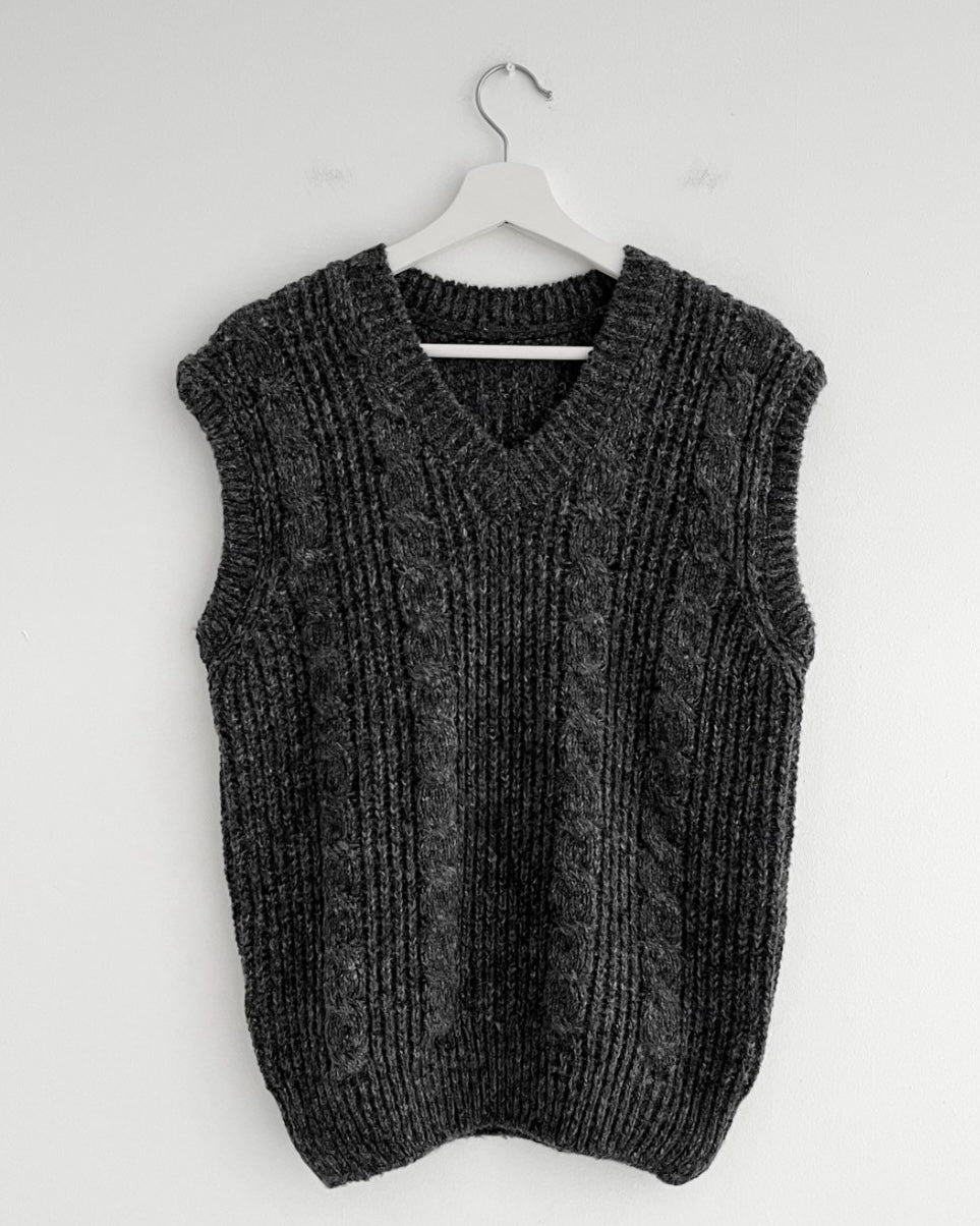 Andy Cable Knit Vest