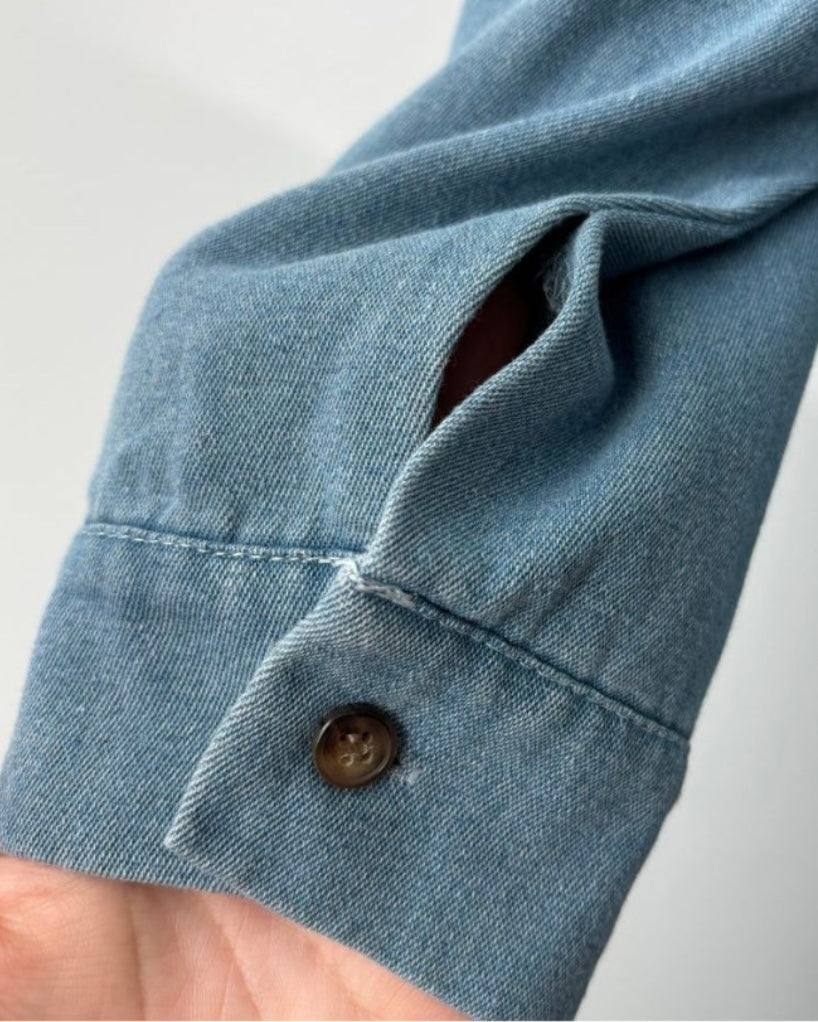 Denim Overfit Maxi Dress