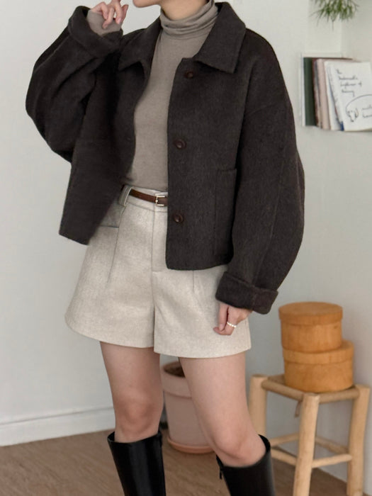 Weasley 80% Wool Short Coat