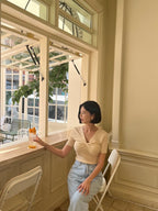 Twist Short Sleeves Knit