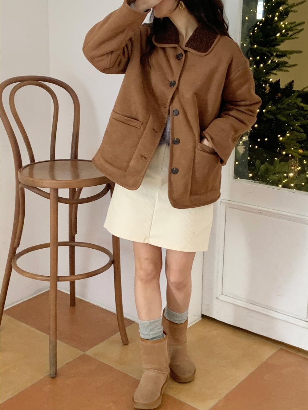River Shearling Jacket