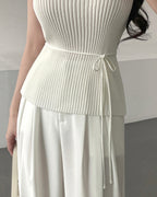 Cool Ribbed Strap Knit