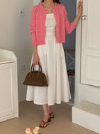 Hari Pearl Button Cardigan