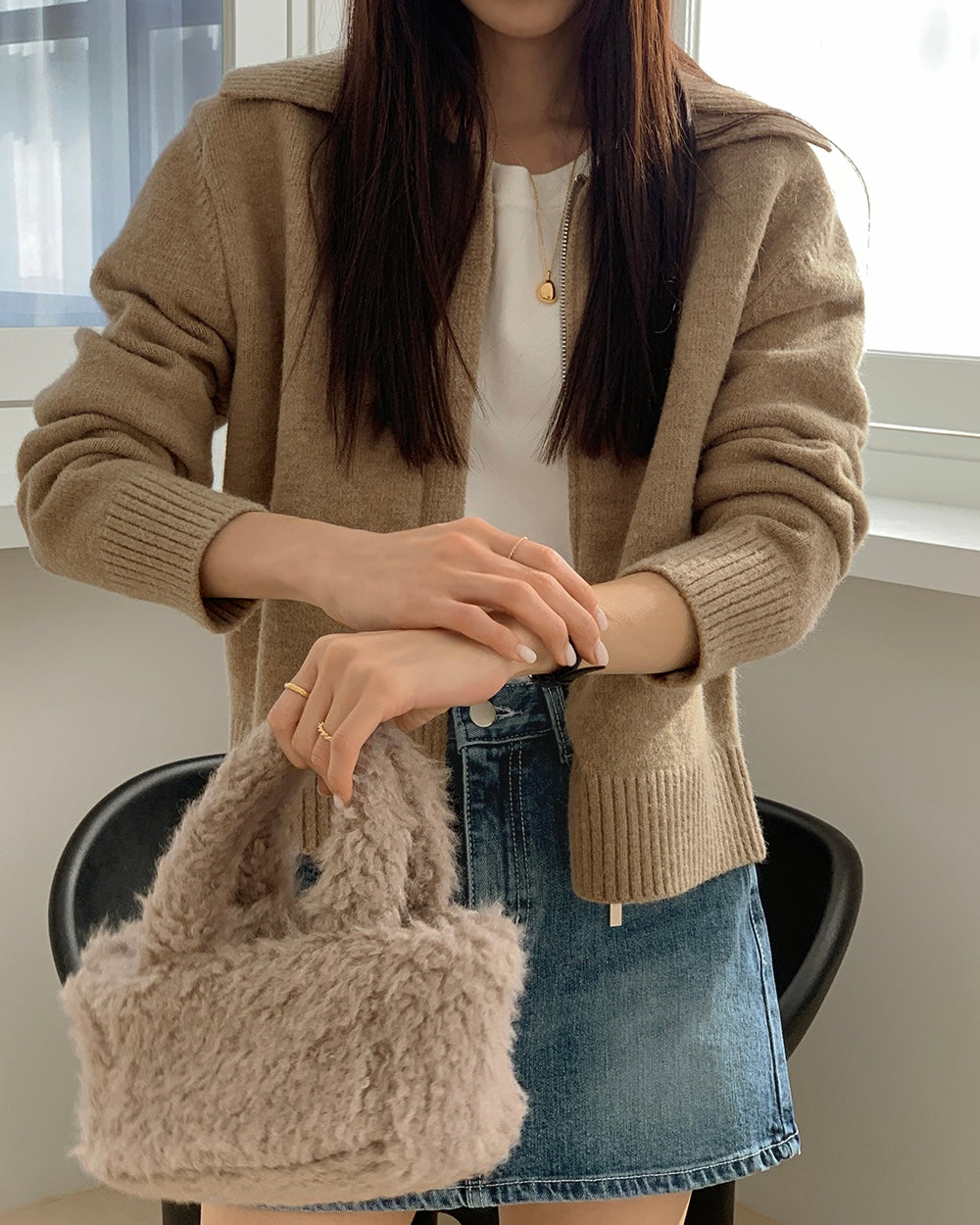 Onion Knit Zip-Up