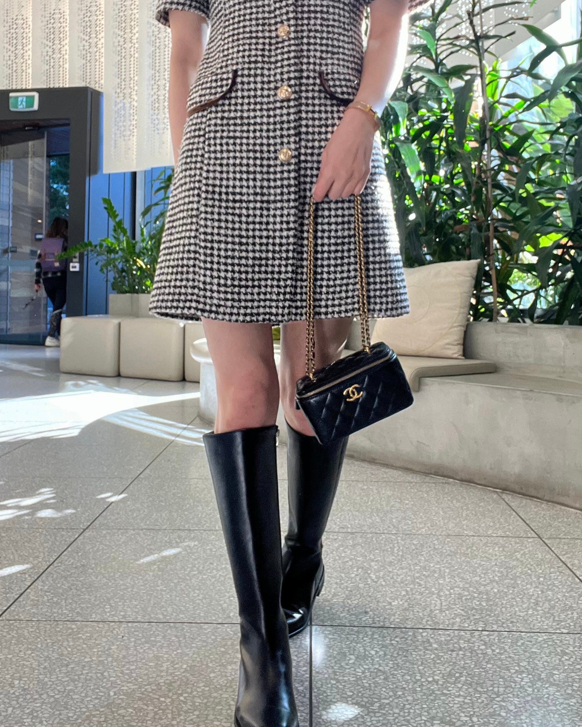 Premium Square Long Boots