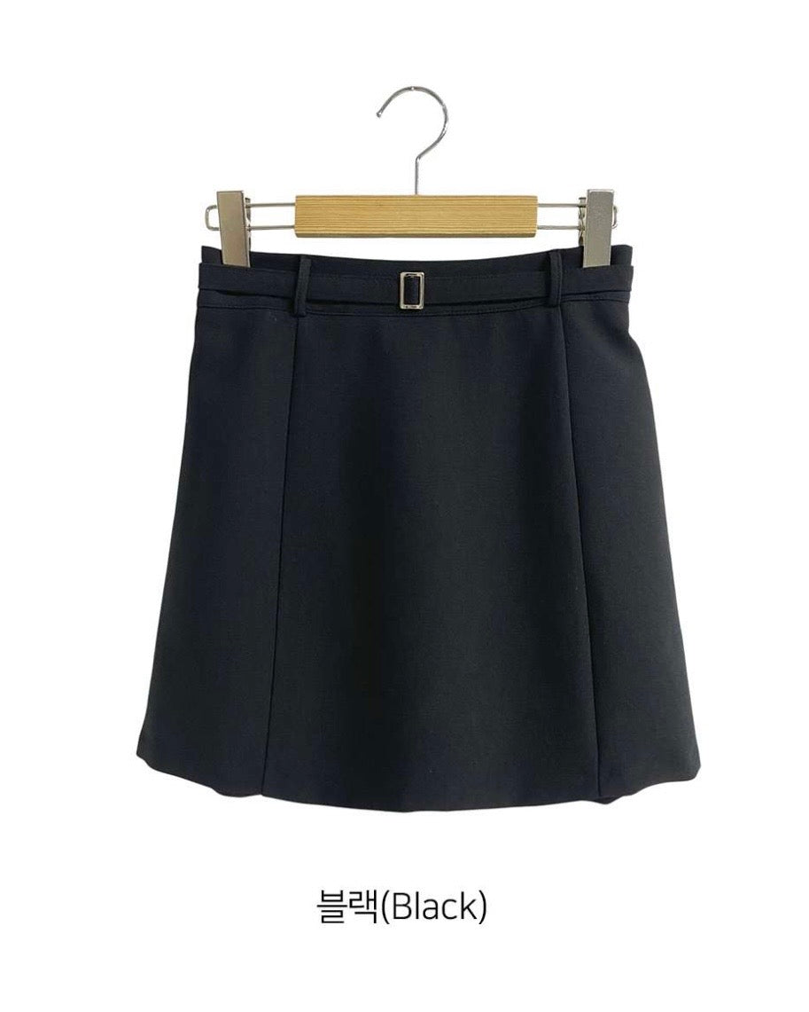 Shew Belt Mini Skirt