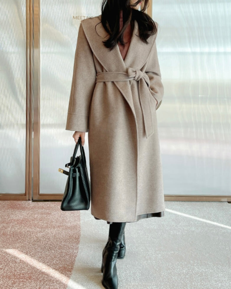 Briana Handmade 90% Wool Coat