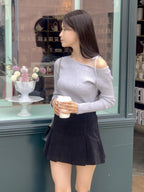 Sandy Ribbon Ribbed Knit