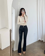 [ Pre-order ] Alisa Halter Sleeveless Cardigan Set