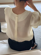 Button Riversible Blouse
