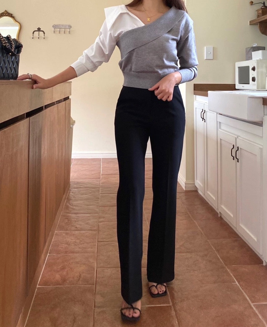 [S,M,L] Signature Stretchy Flared Pants