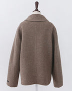 Double 90% Wool Short Coat