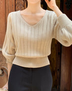 Balloon Sleeves Knit