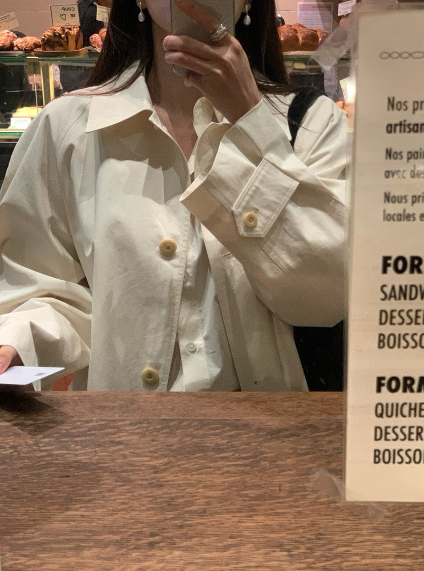 Premium Iena Half Trench Coat