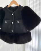 Black Swan Fur Jacket
