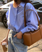 Wrinkle-Free Striped Shirt