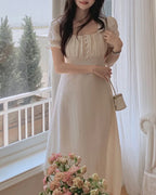 [ Sale Excluded ] Kong Button Dress