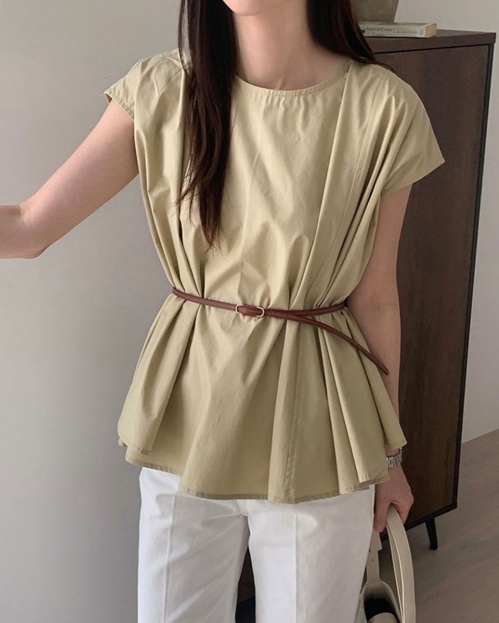 Belle Belt Blouse