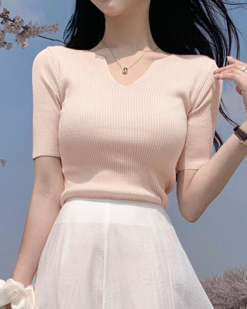 Envy Half-Sleeve Knit