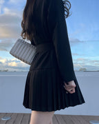 Pleats Jacket Dress