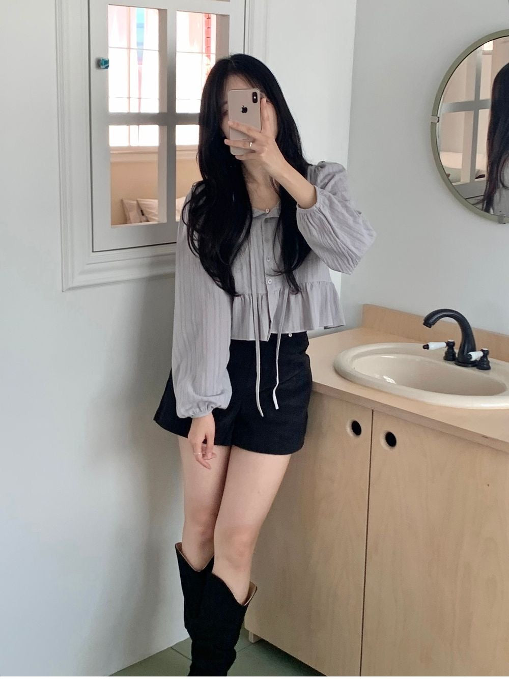 Evita Frill Blouse