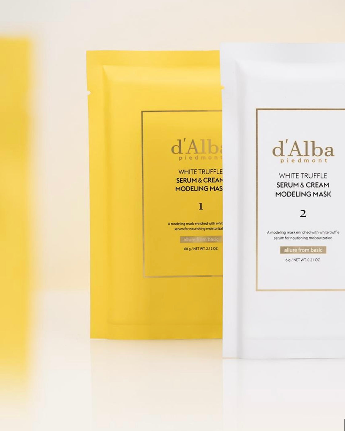 [ d’Alba ] White Truffle Serum & Cream Modeling Mask 66g