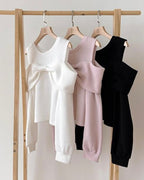 Pony Ribbon Knit Top