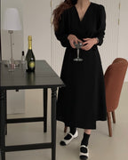 Sia Wrap Long Dress