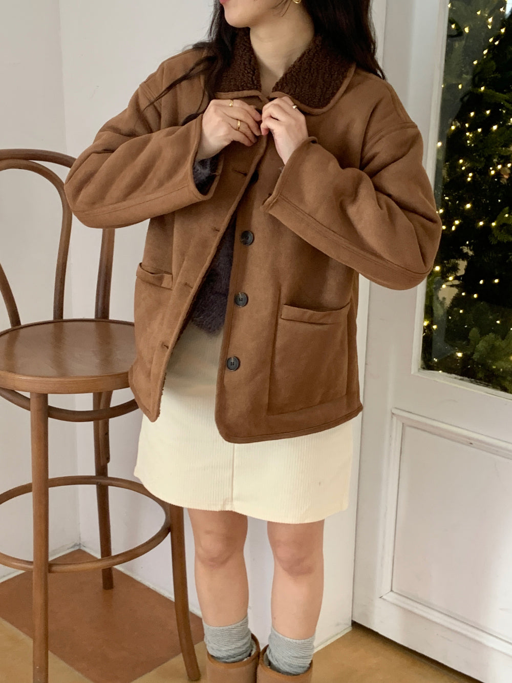 River Shearling Jacket