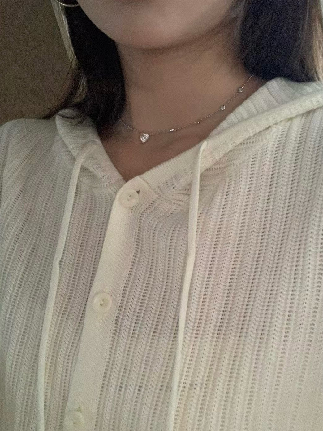 Egg Hoodie Cardigan