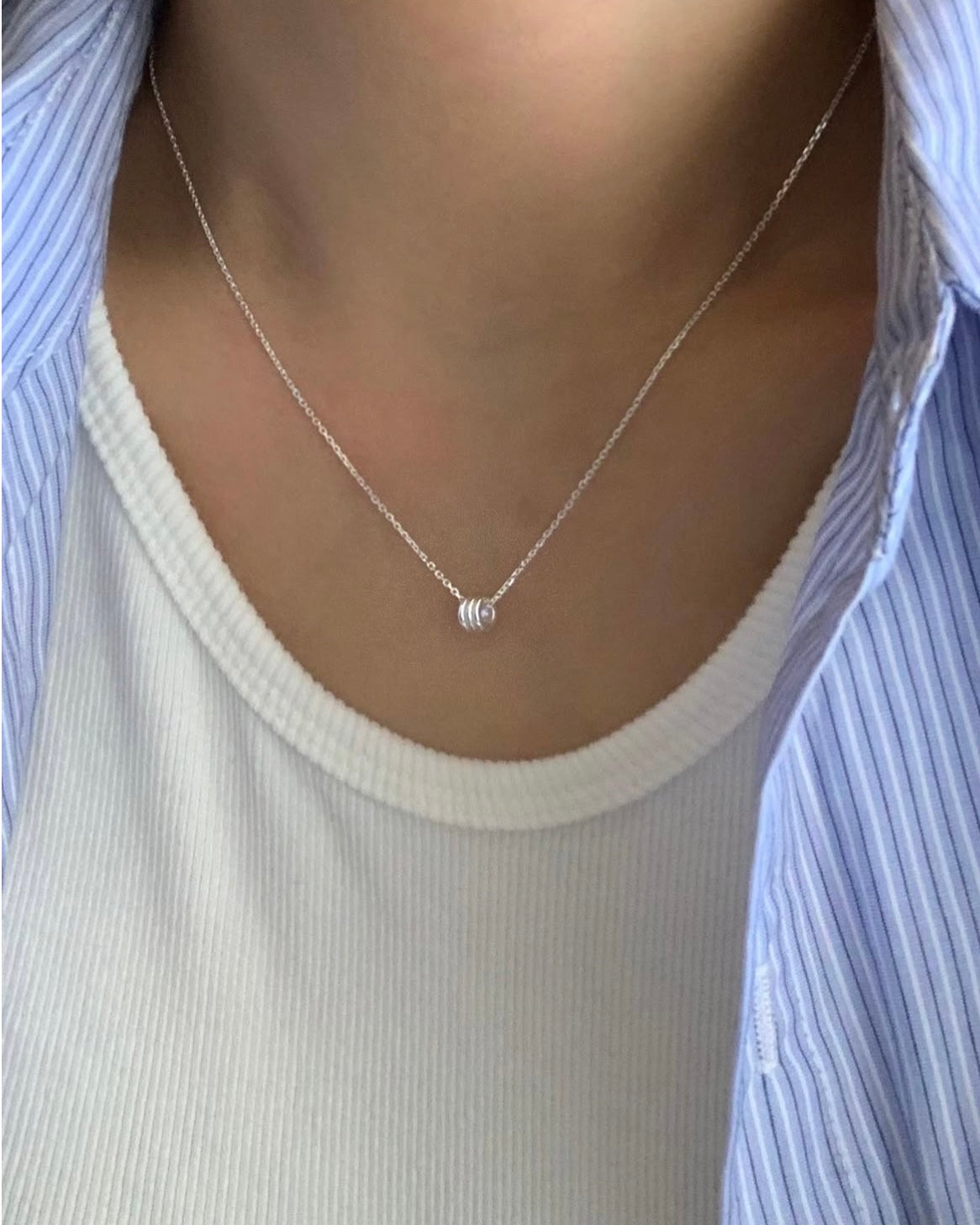 Silver Trio Necklace