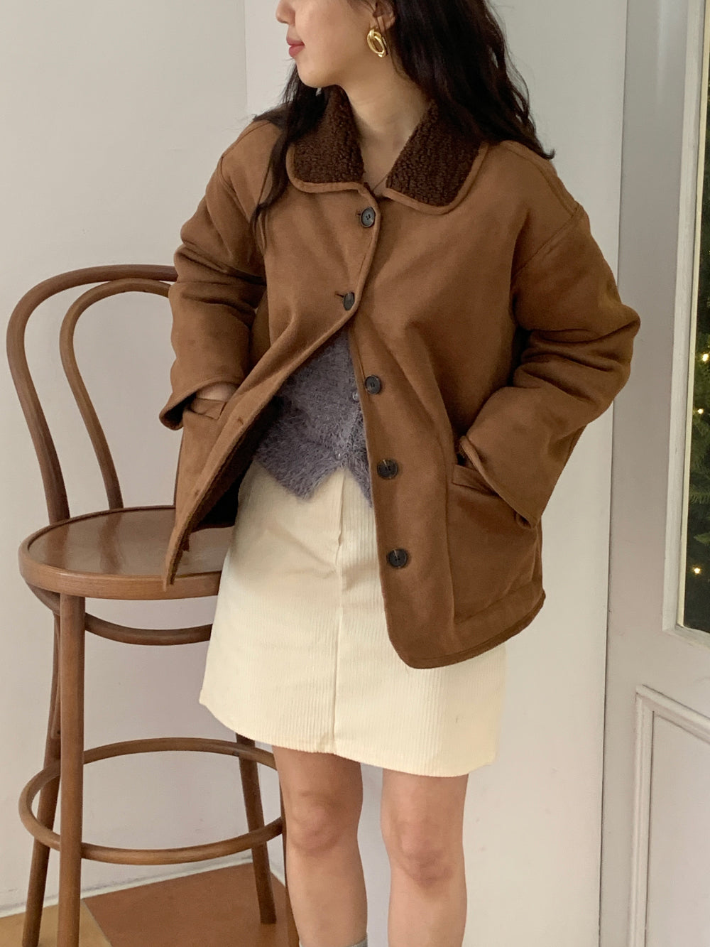 River Shearling Jacket