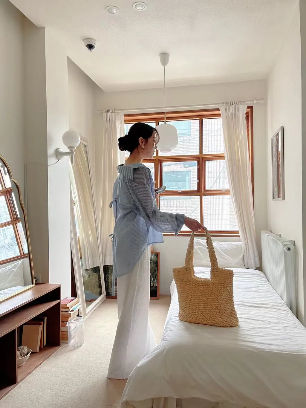 Heaven Back Ribbon Shirt