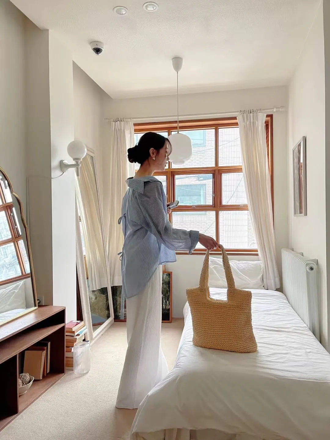 Heaven Back Ribbon Shirt