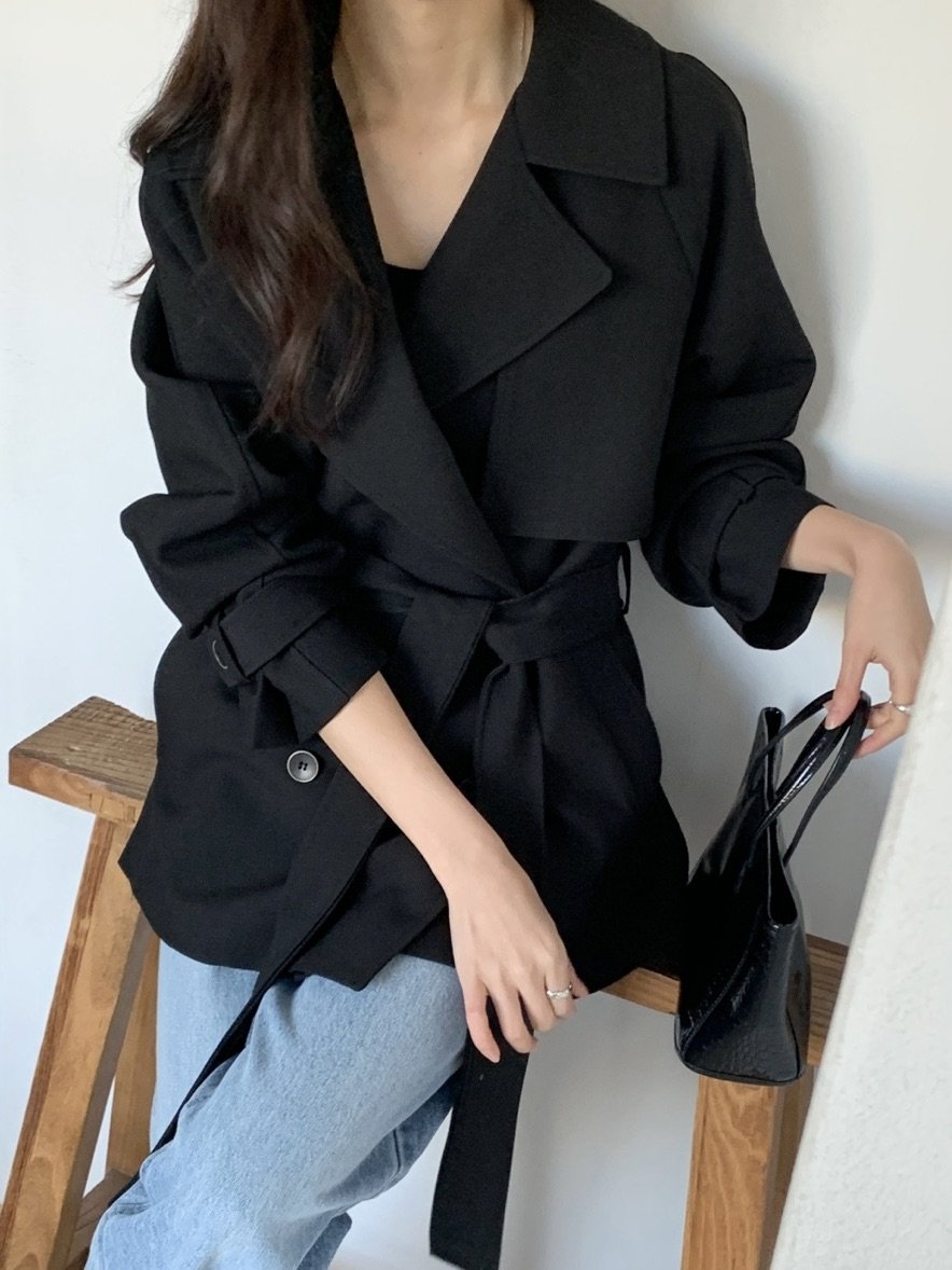 Lyn Half Trench Coat