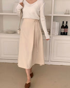 Mimi Ribbon Banding Skirt
