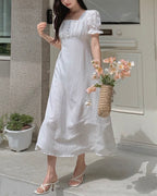 [ Sale Excluded ] Kong Button Dress