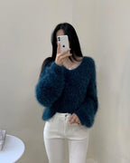 Eva V-Neck Knit Top