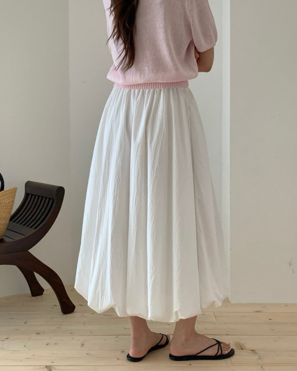 Pumpkin Banding Skirt