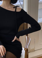 Sandy Ribbon Ribbed Knit