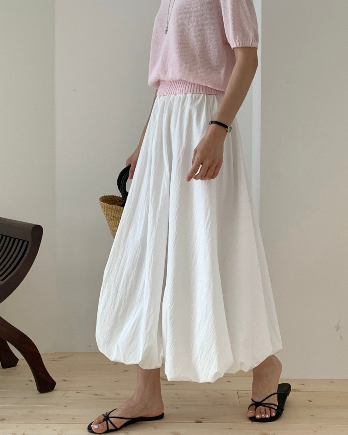 Pumpkin Banding Skirt