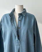 Denim Overfit Maxi Dress