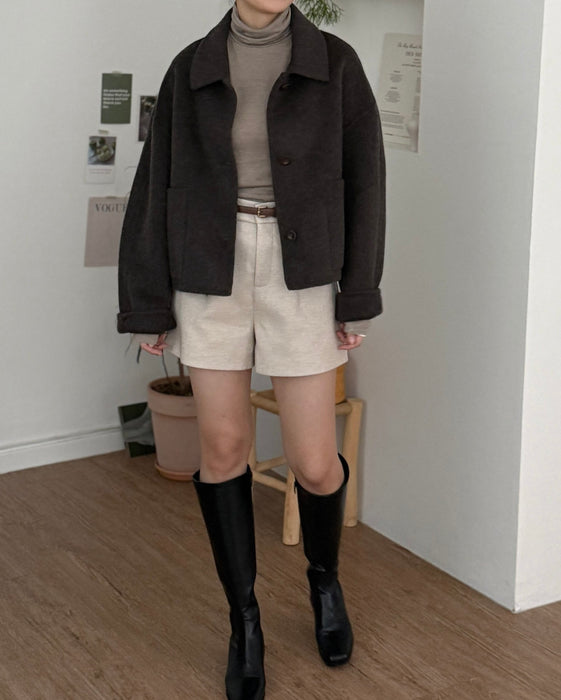 Weasley 80% Wool Short Coat