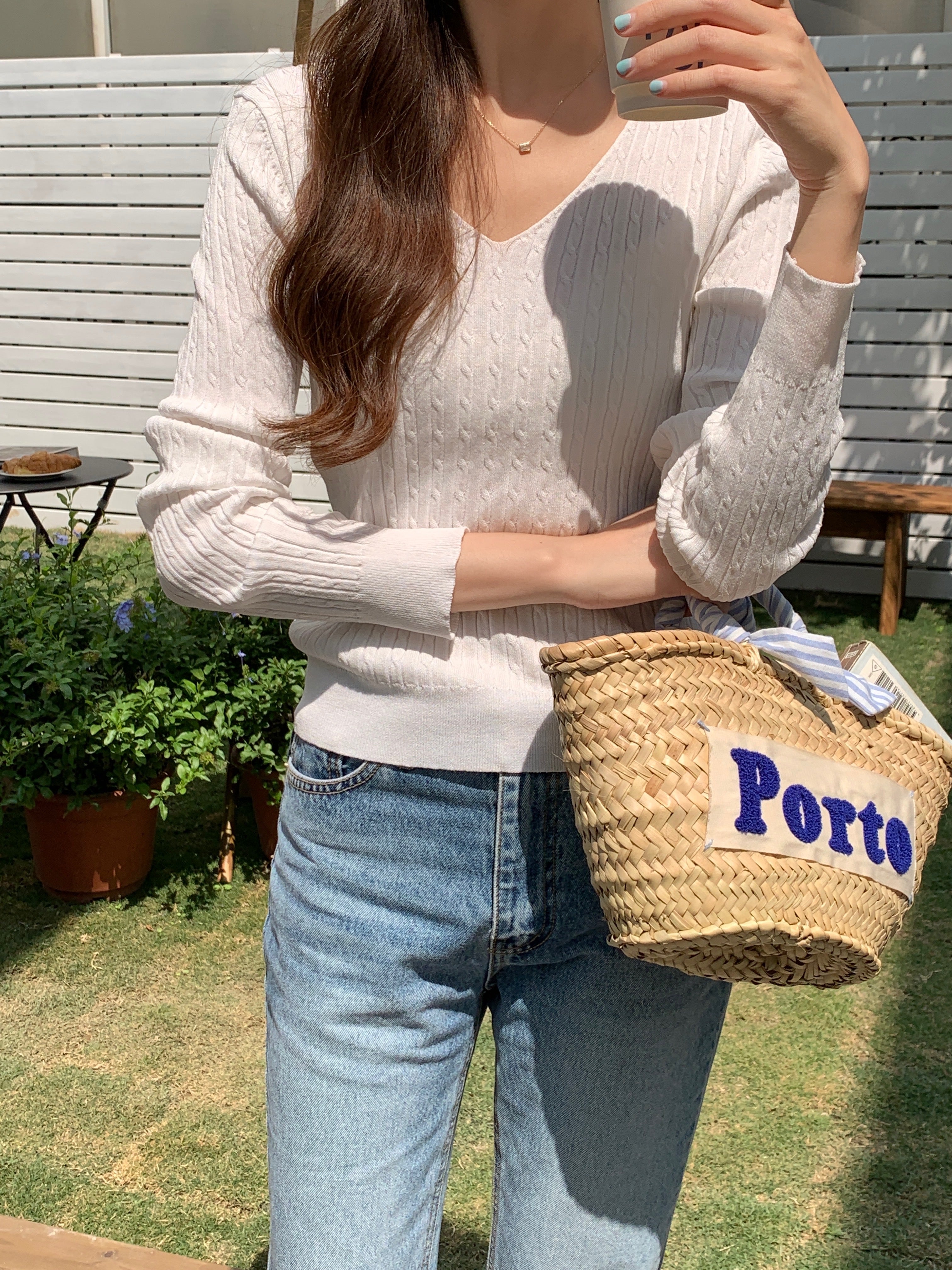 If V-Neck Knit