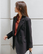 Double-layer One Button Jacket